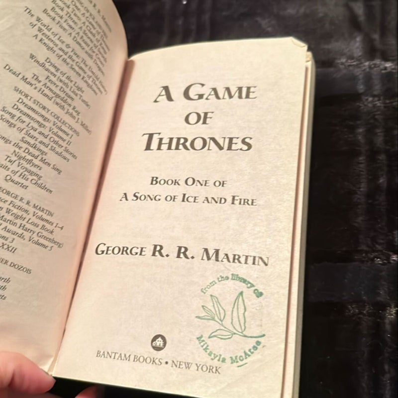 A Game of Thrones (HBO Tie-In Edition)