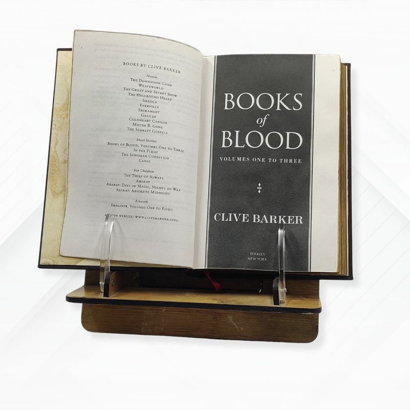 Clive Barker's Books of Blood 1-3  Leather- Bound Edition