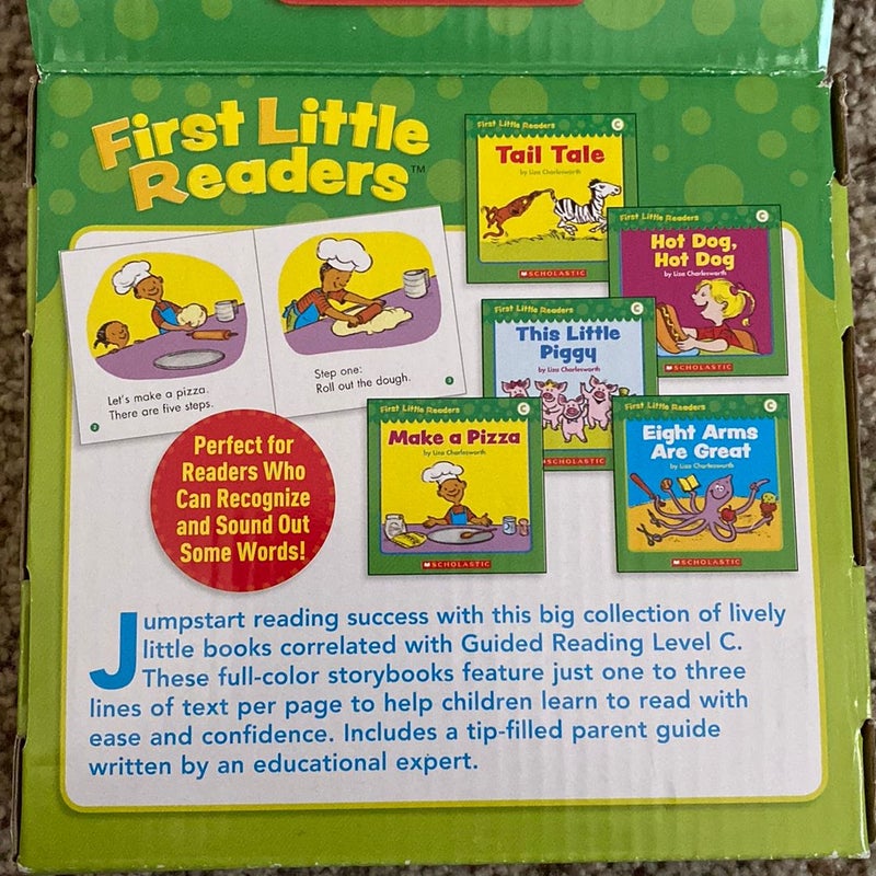 First Little Readers Parent Pack: Guided Reading Level C