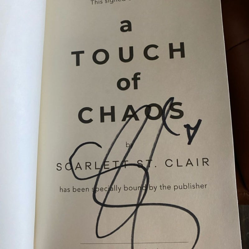A touch of chaos