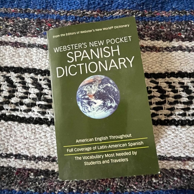 Webster's New Pocket Spanish Dictionary