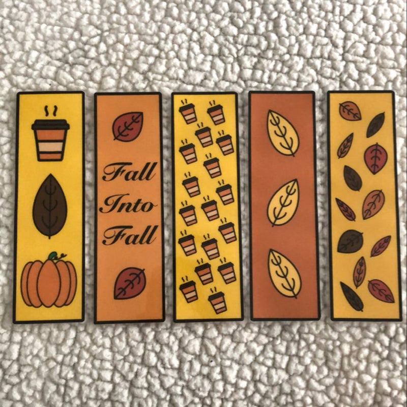 Fall Bookmarks - 5