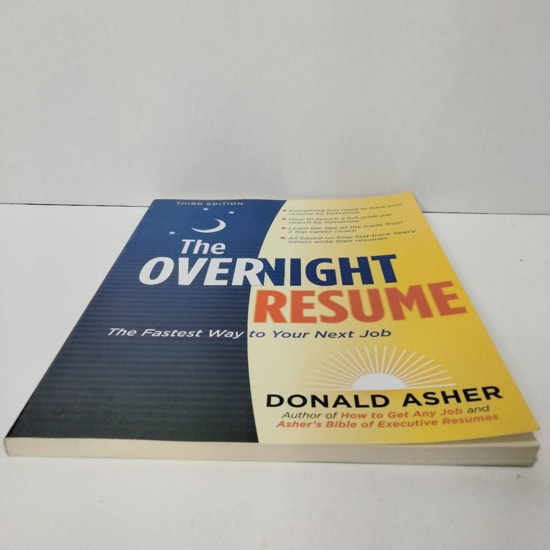 The Overnight Resume, 3rd Edition