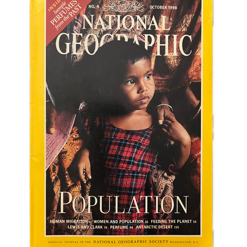 National Geographic Magazine No 4 October 1998