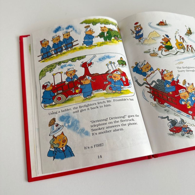 1997 Richard Scarry’s Busy Day Storybooks, The Firefighters’ Busy Day