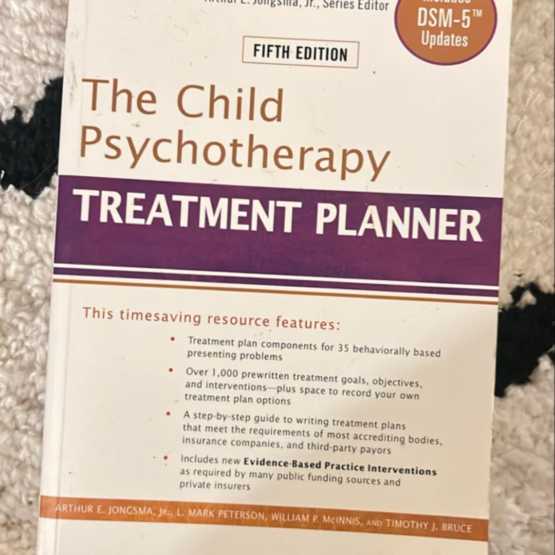 The Child Psychotherapy Treatment Planner