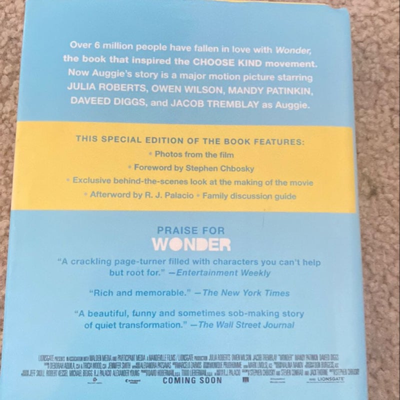 Wonder Movie Tie-In Edition