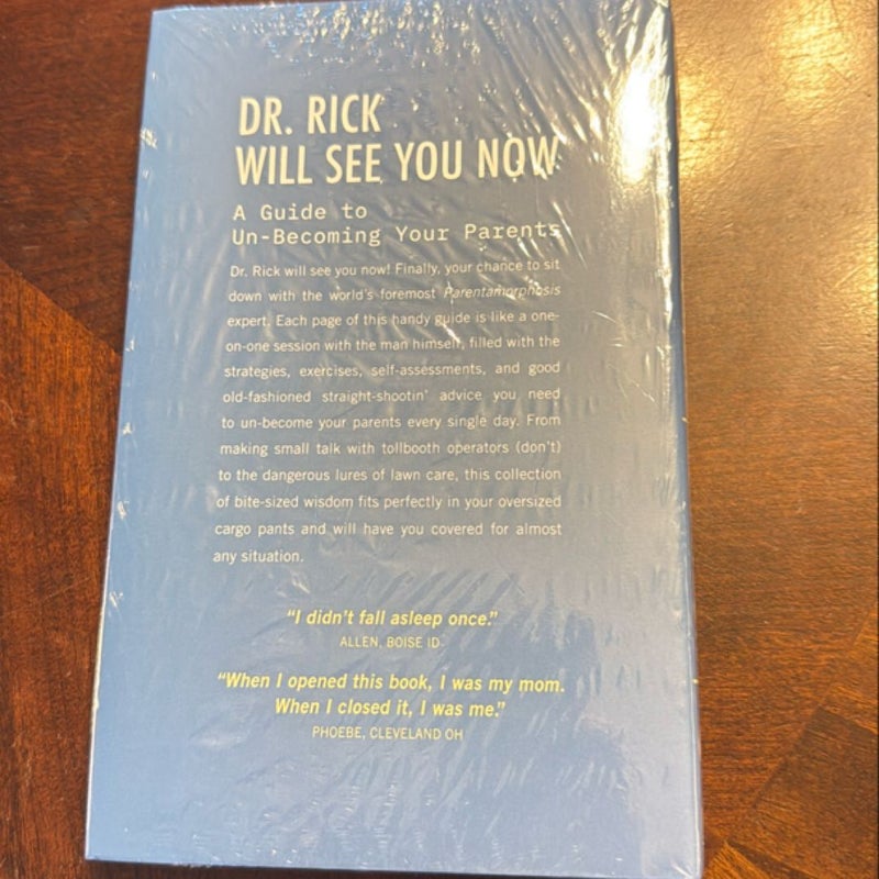 Dr Rick Will See You Now