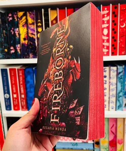 Fireborne SIGNED FIRST ED BOOKISH SIGNS AND MORE SPECIAL EDITION