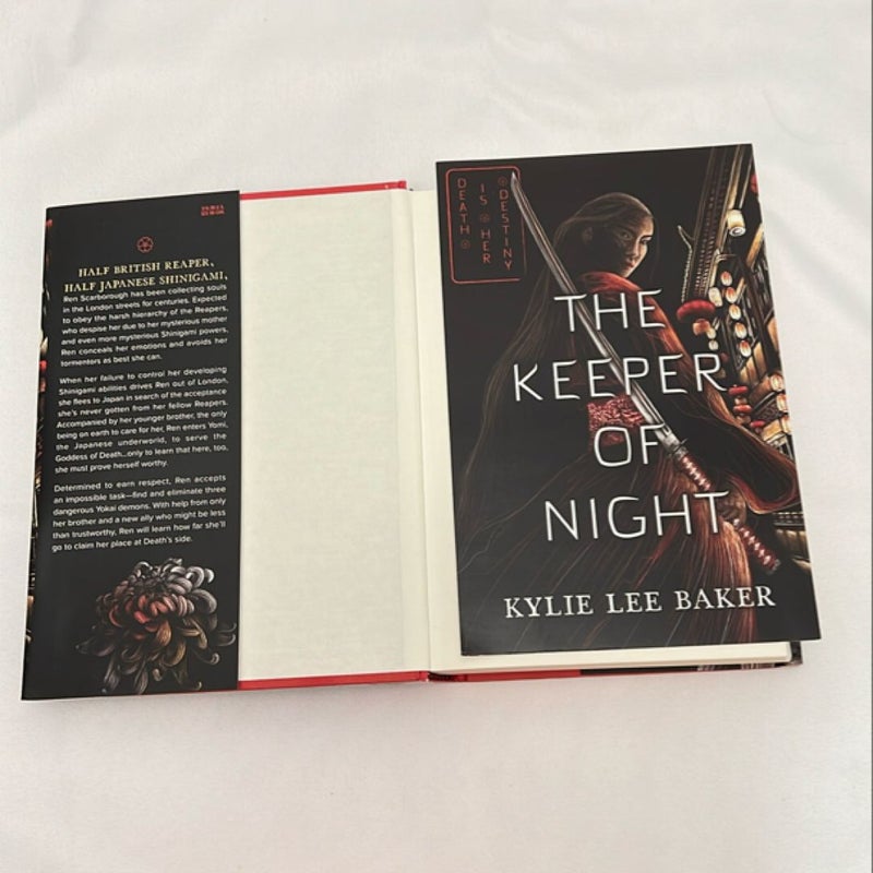 The Keeper of Night SIGNED 