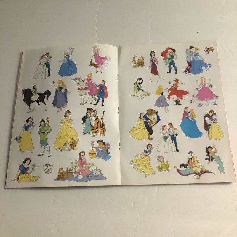 Disney Princess Party Activity Book