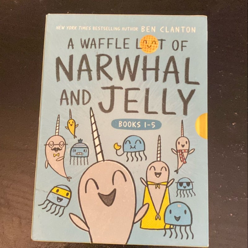 A Waffle Lot of Narwhal and Jelly (Hardcover Books 1-5)