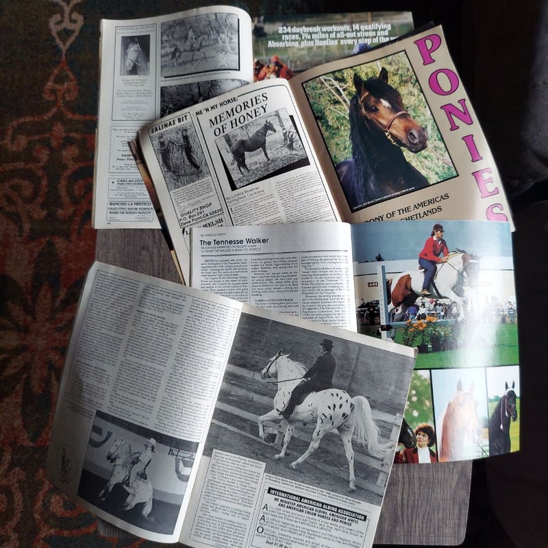 Various Horse Magazines