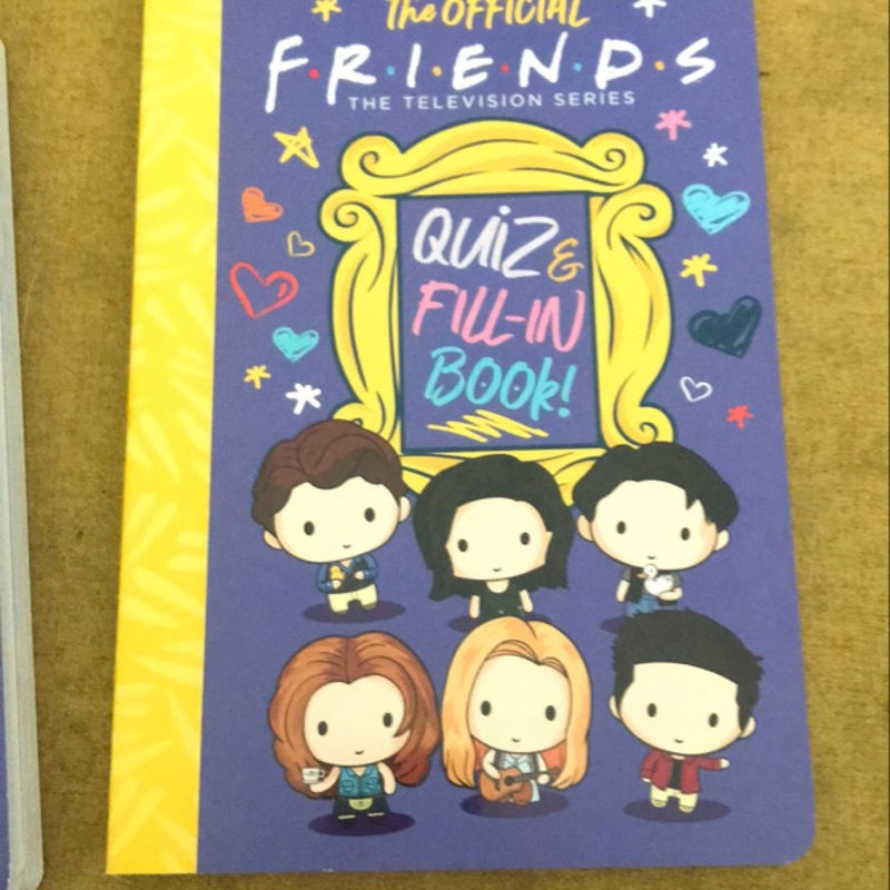 The Official Friends Quiz and Fill-In Book! (Media Tie-in)