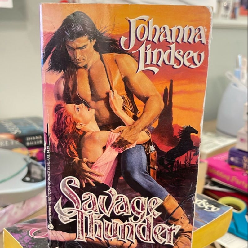 Savage Thunder - Vintage Cover