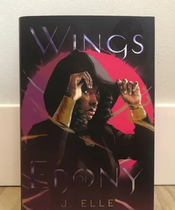 Wings Of Ebony Barnes And Noble YA Book Club Exclusive Edition HC by J.Elle