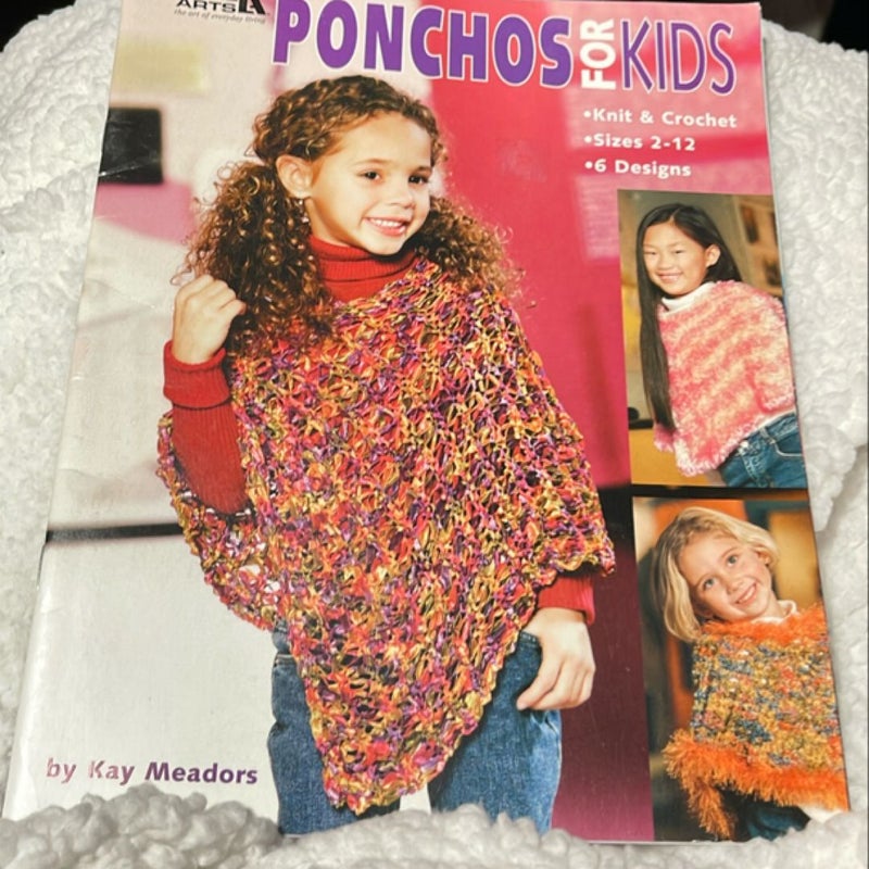 Leisure Arts: Ponchos FOR Kids 