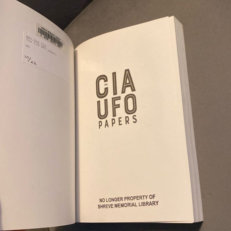 The CIA UFO Papers