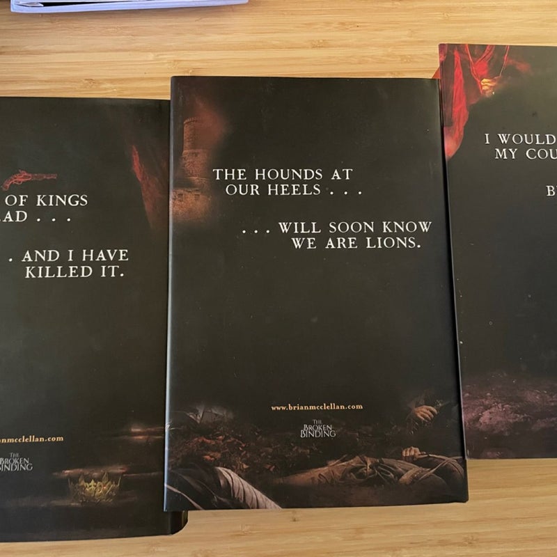 Broken Binding Powder Mage Trilogy