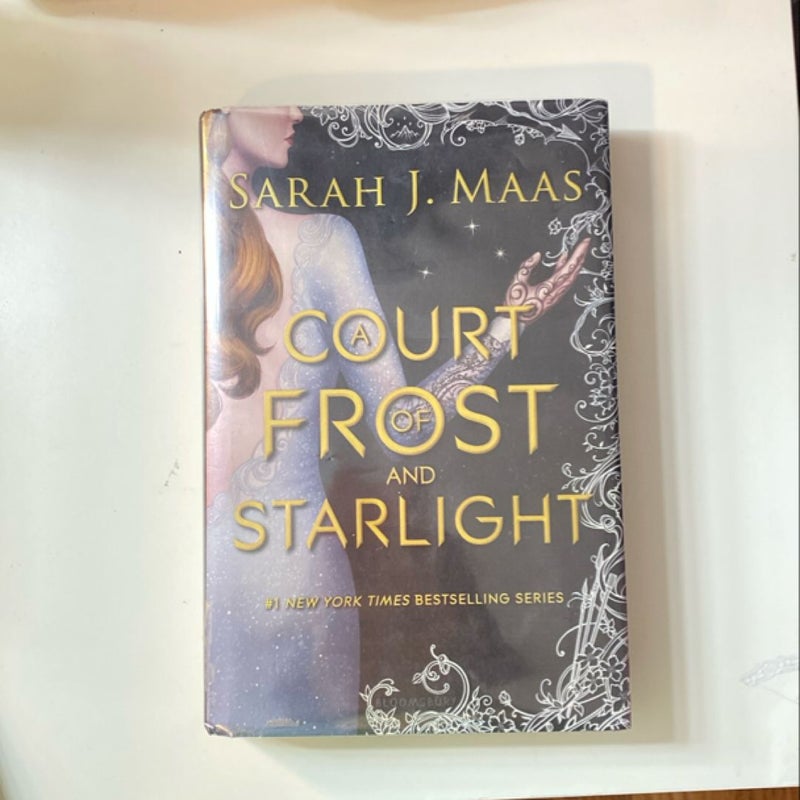 OOP A COURT OF FROST AND STARLIGHT HARDBACK!!