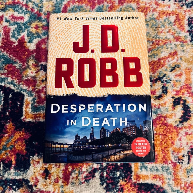 J.D. Robb Desperation In Death (HardCover Book VG)