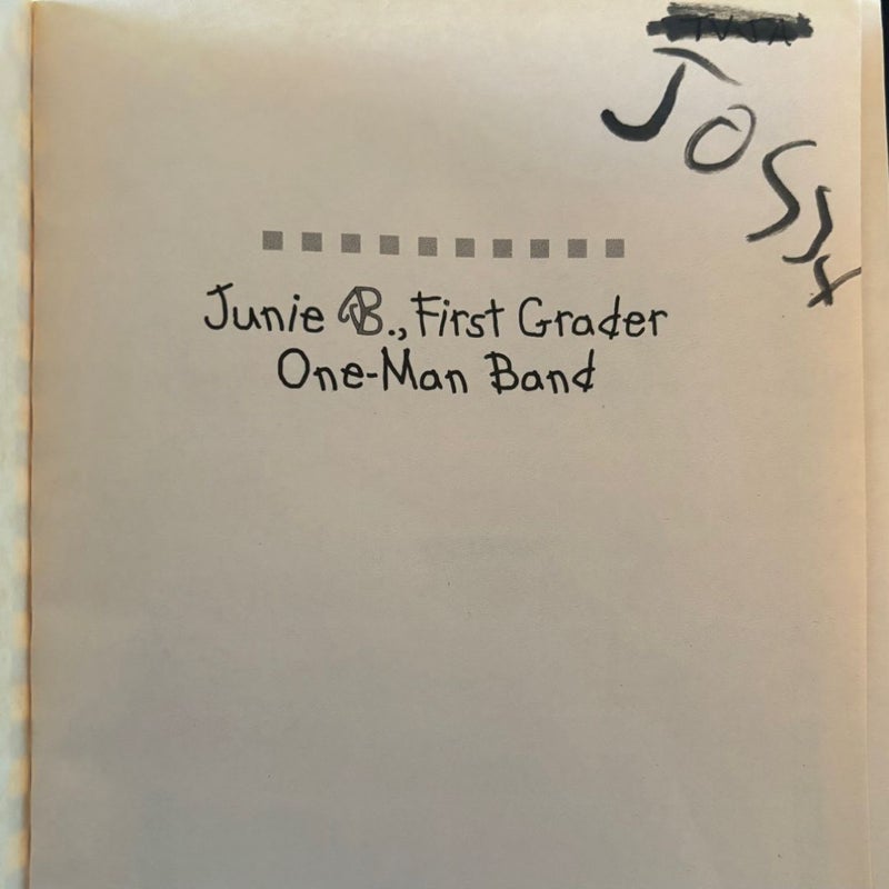 Junie B., First Grader - One-Man Band