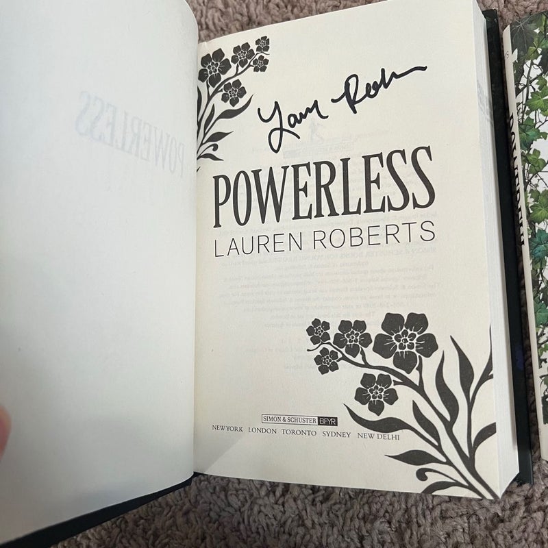 *SIGNED* Powerless /Powerful Bundle by Lauren Roberts