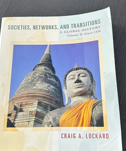 Societies, Networks and Transitions
