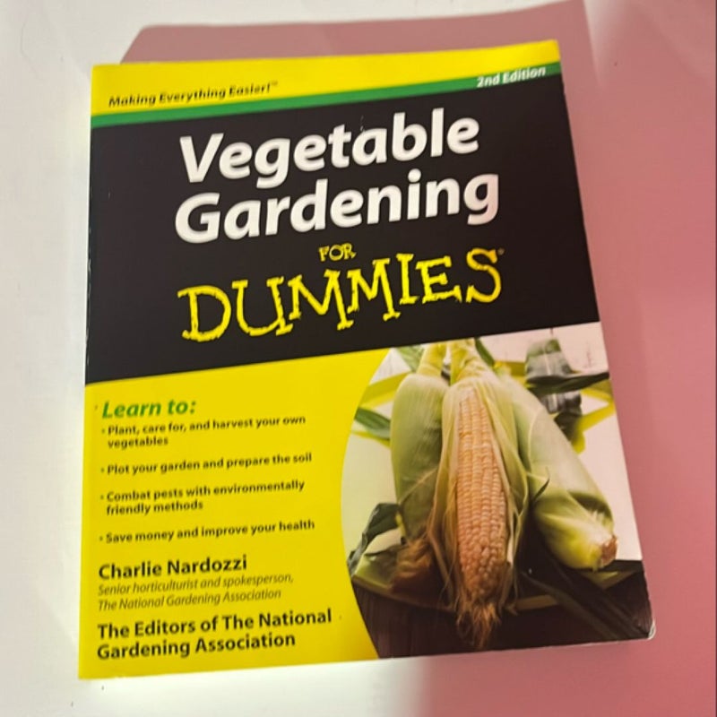 Vegetable Gardening for Dummies