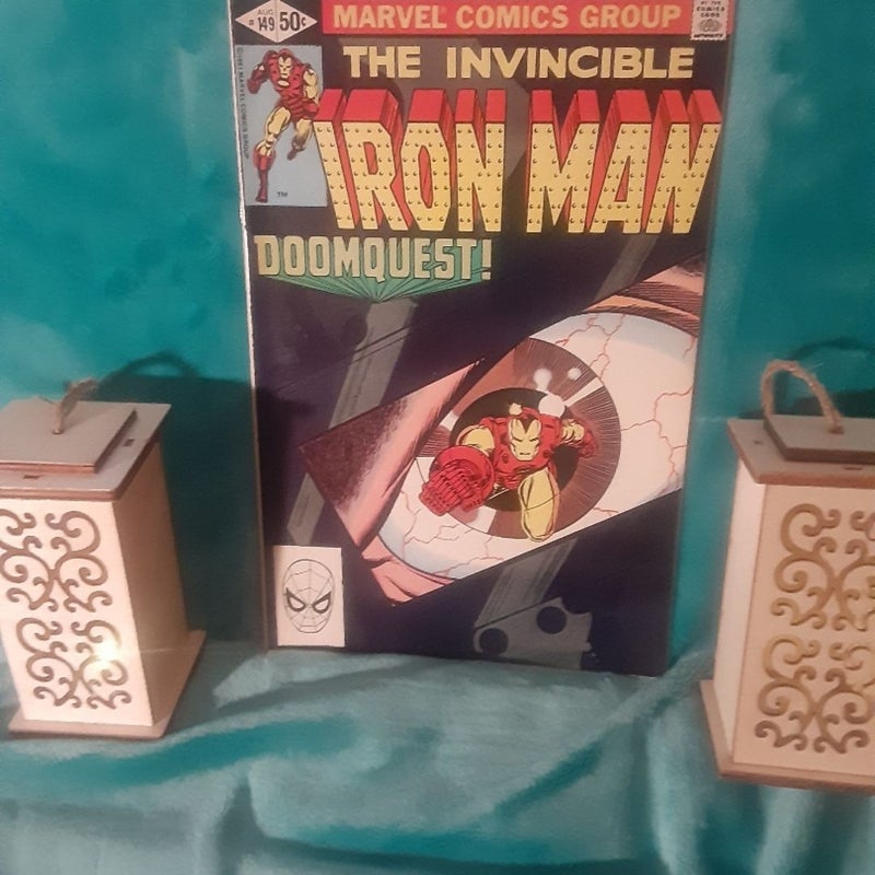 Iron Man 149 Marvel comic book vs Doctor Doom 