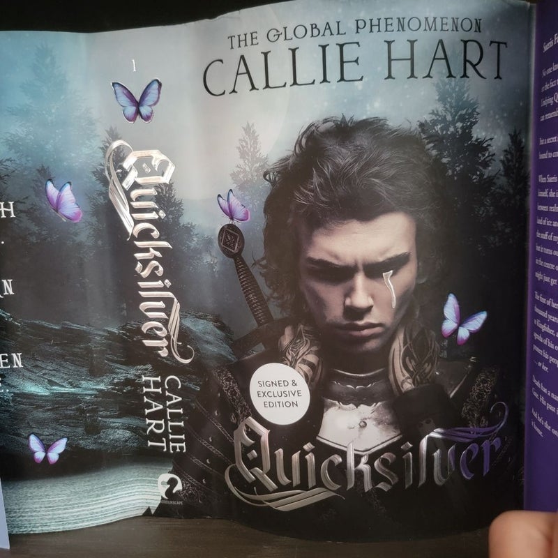 Quicksilver Signed Waterstones Edition