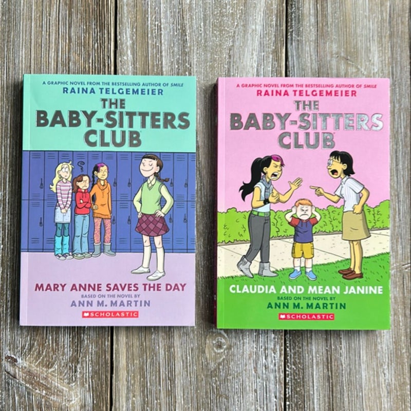 The Baby-Sitters Club Graphic Novels #1-7 Full-Color Edition