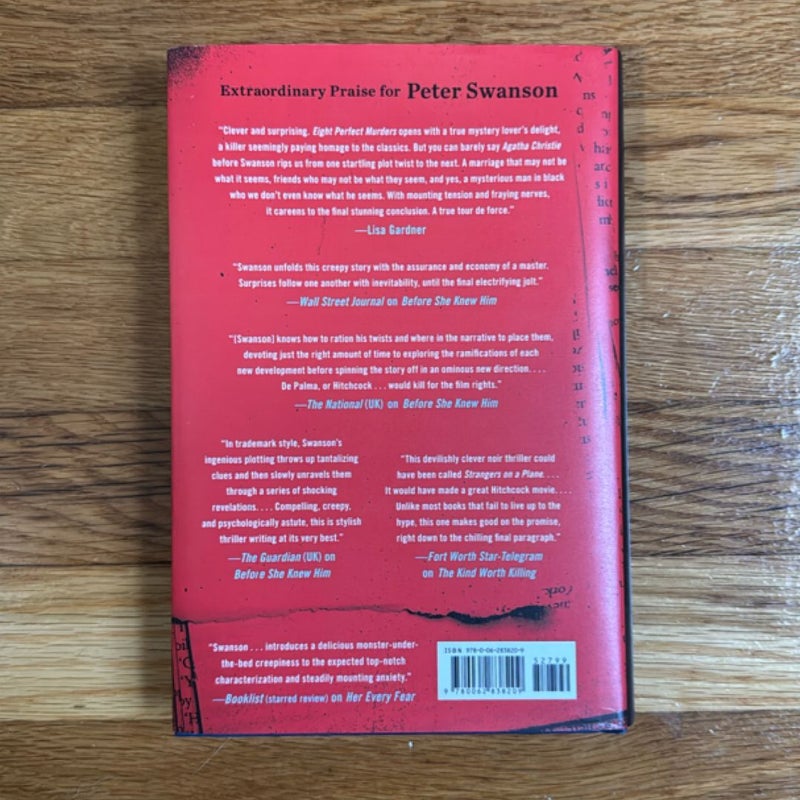 Eight Perfect Murders
