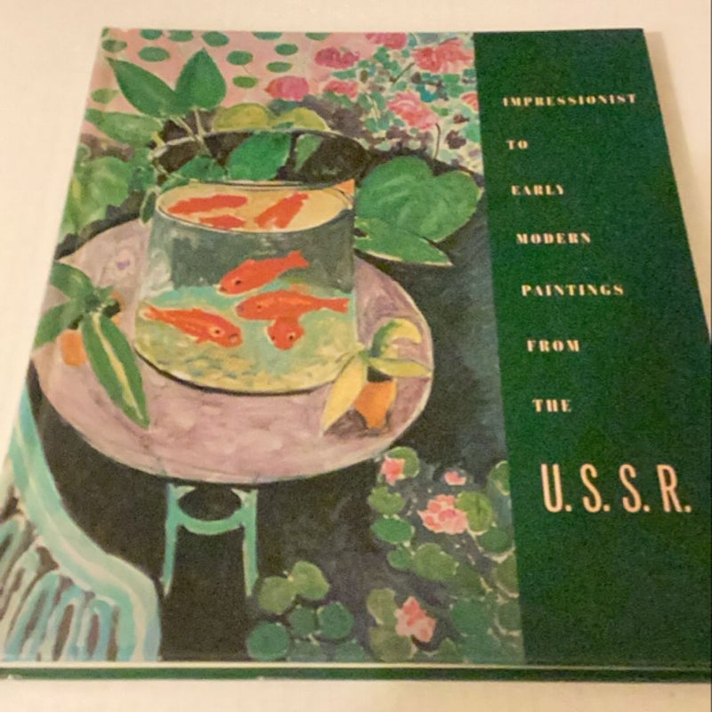Impressionist to early modern paintings from the USSR