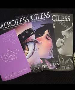 Merciless Graphic Novels Signed & A short story Collection 