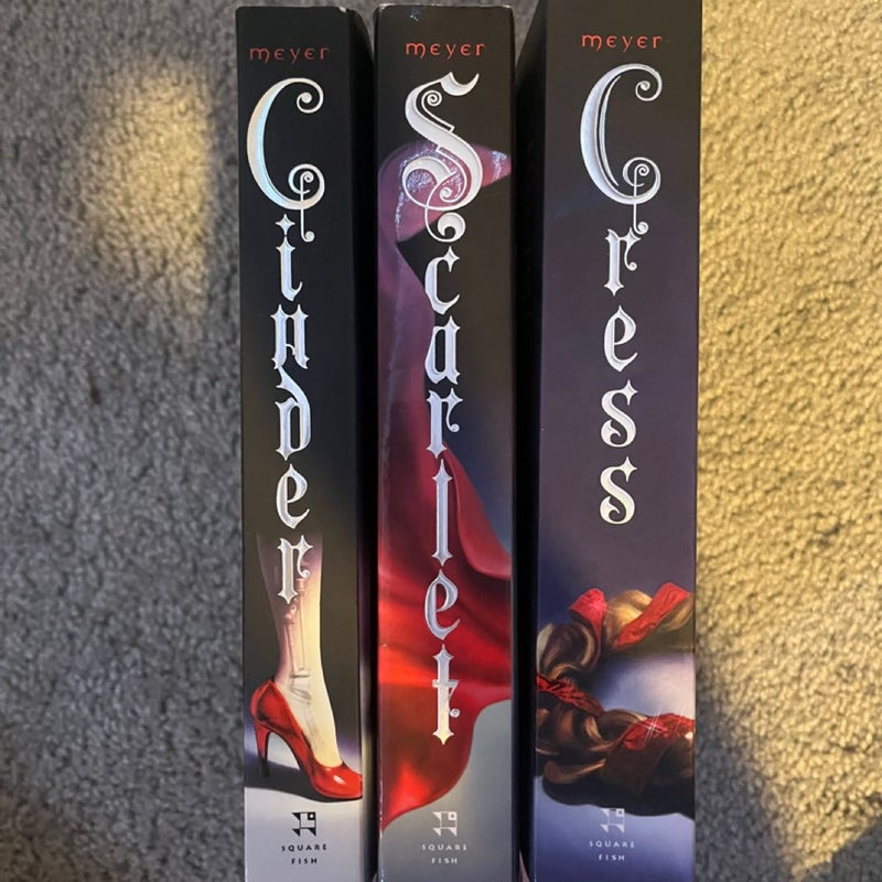 Cinder, Scarlet, and Cress