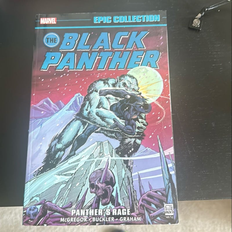 Black Panther Epic Collection: Panther's Rage