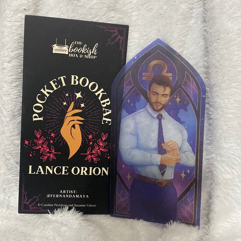 Bookishbox pocket bookbae Lance Orion