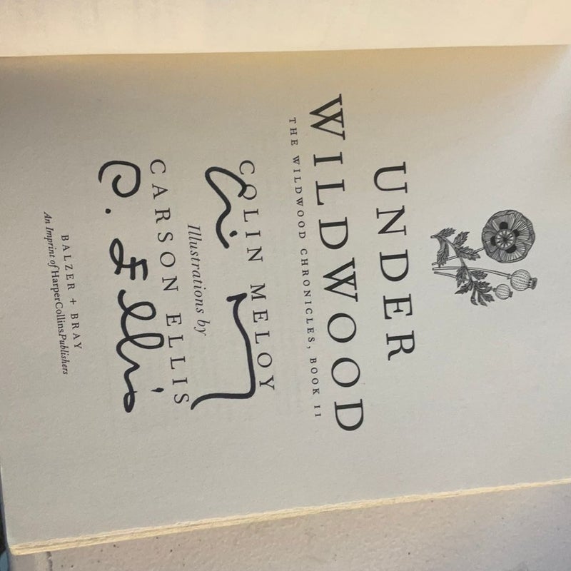 Wildwood-Full Series- Books 2&3 Signed