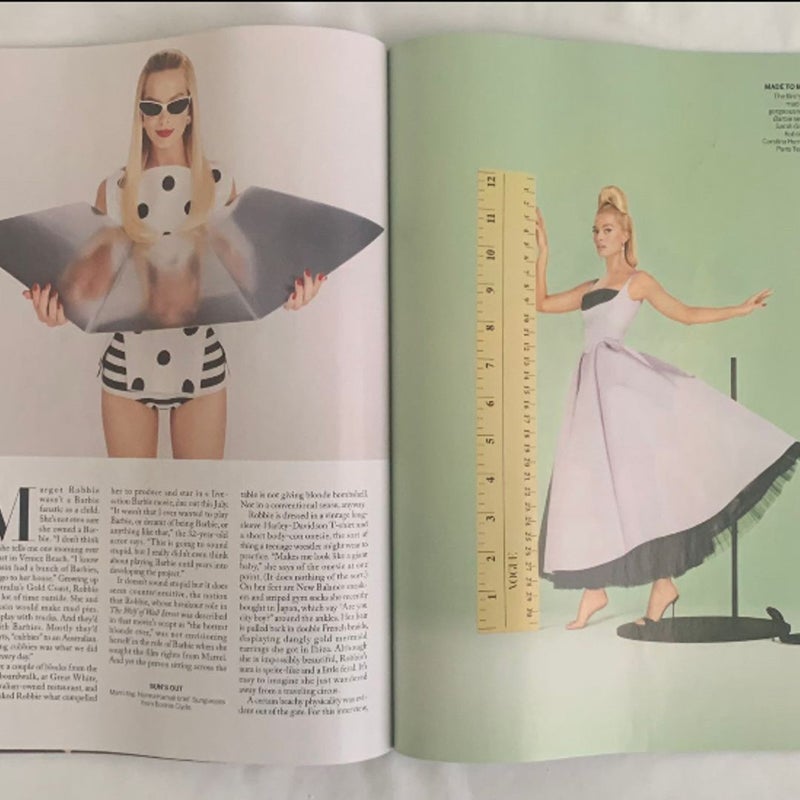 Vogue Margot Robbie “The Summer of Barbie” Issue Summer 2023 Magazine