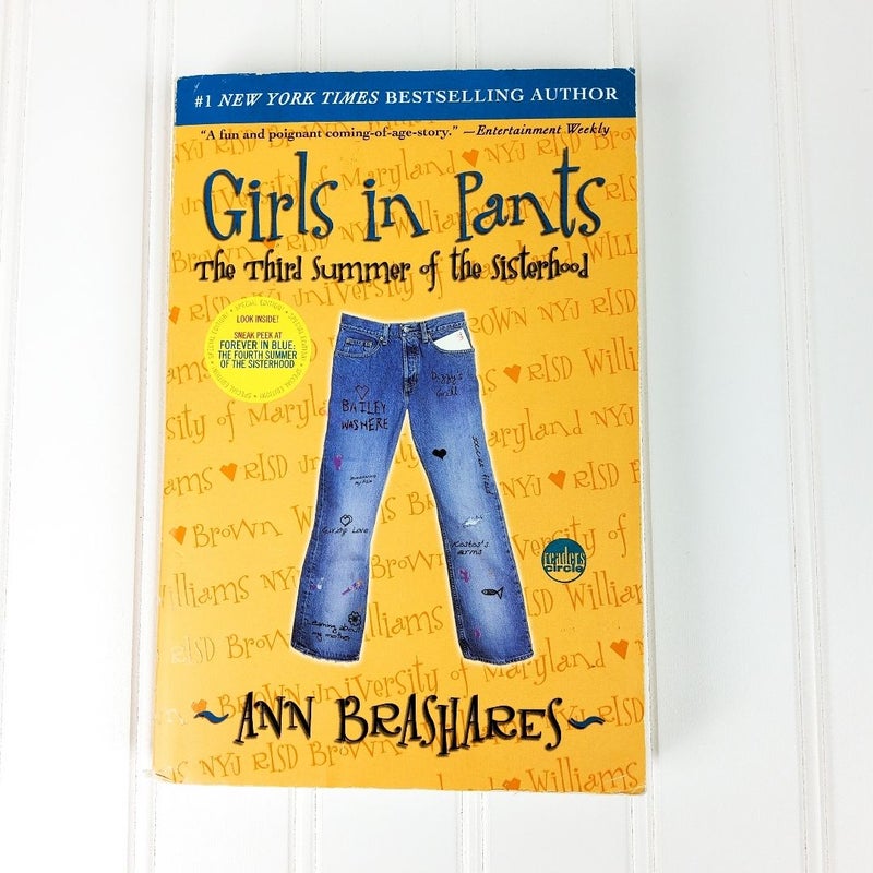 Girls in Pants: the Third Summer of the Sisterhood