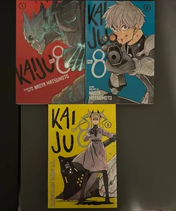 Kaiju No 8 Vol 1-3
