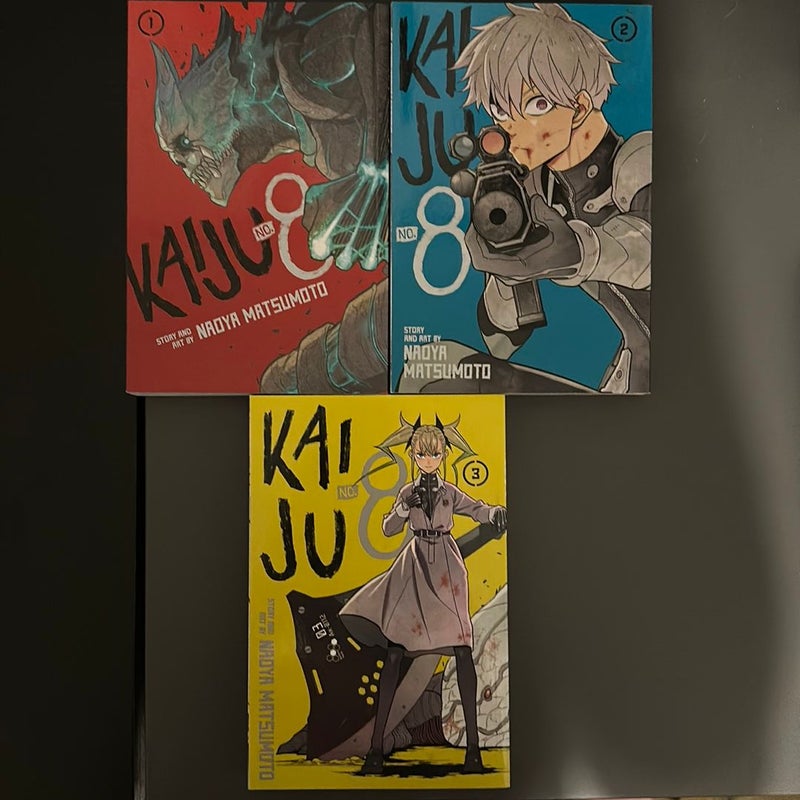 Kaiju No 8 Vol 1-3