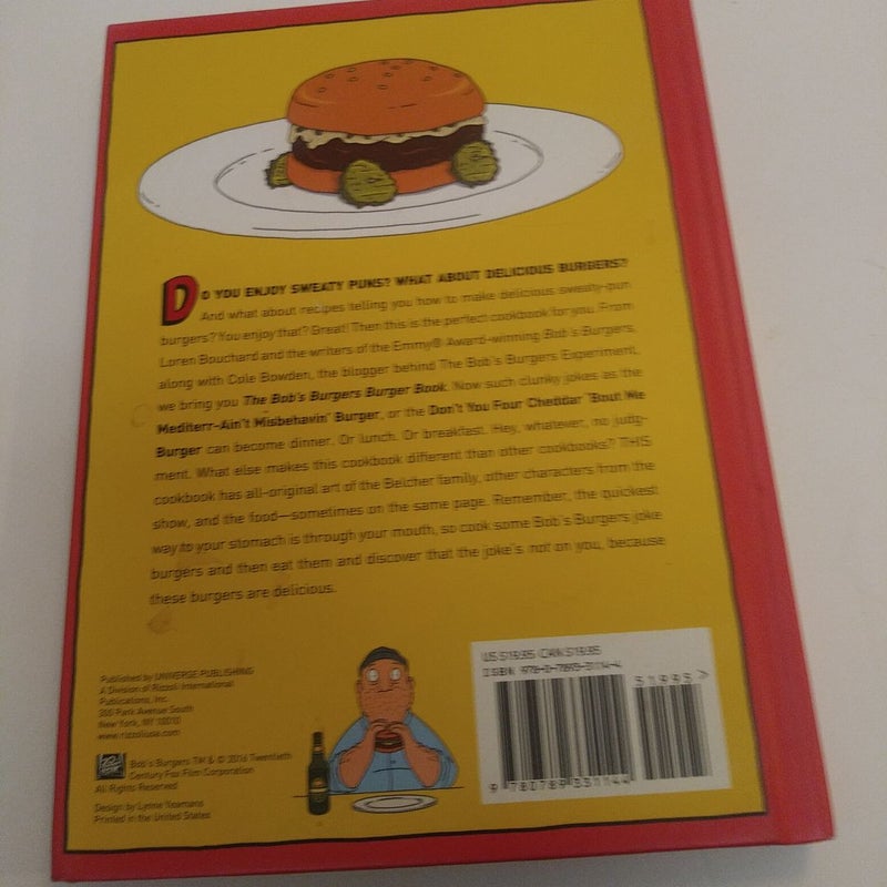 Bobs Burgers Burger Book N/R