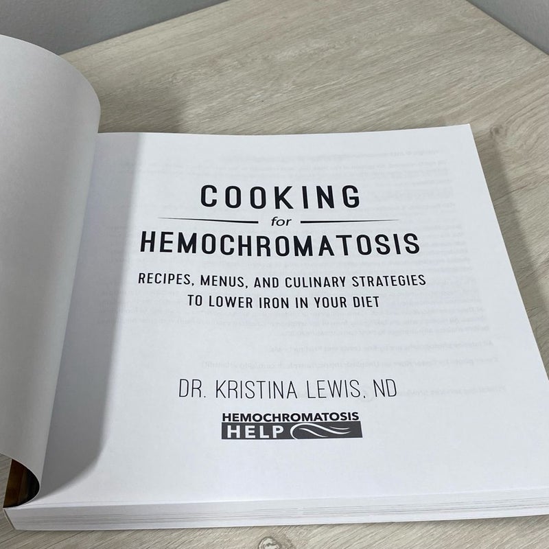 Cooking for Hemochromatosis