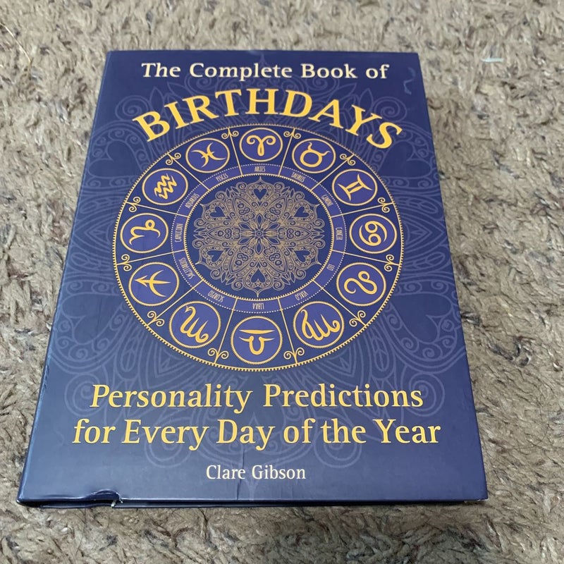The Complete Book of Birthdays
