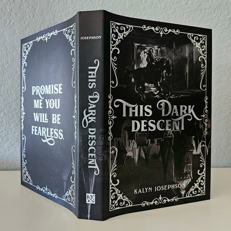 This Dark Descent SIGNED by Kalyn Josephson FIRST Edition Owlcrate Special