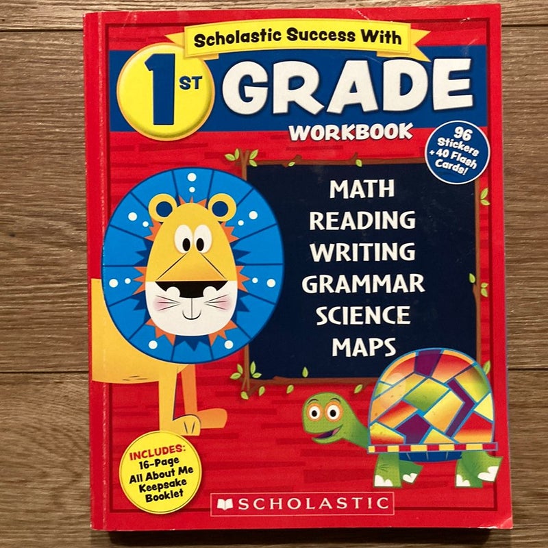Scholastic success with 1st grade workbook