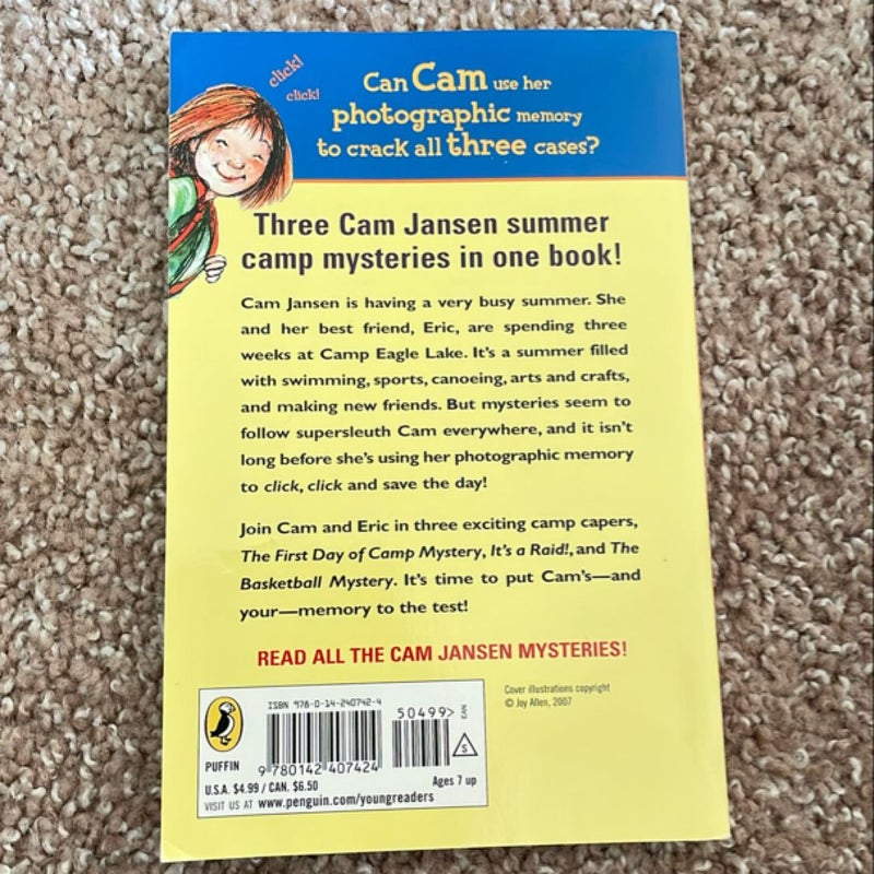 Cam Jansen: Cam Jansen and the Summer Camp Mysteries