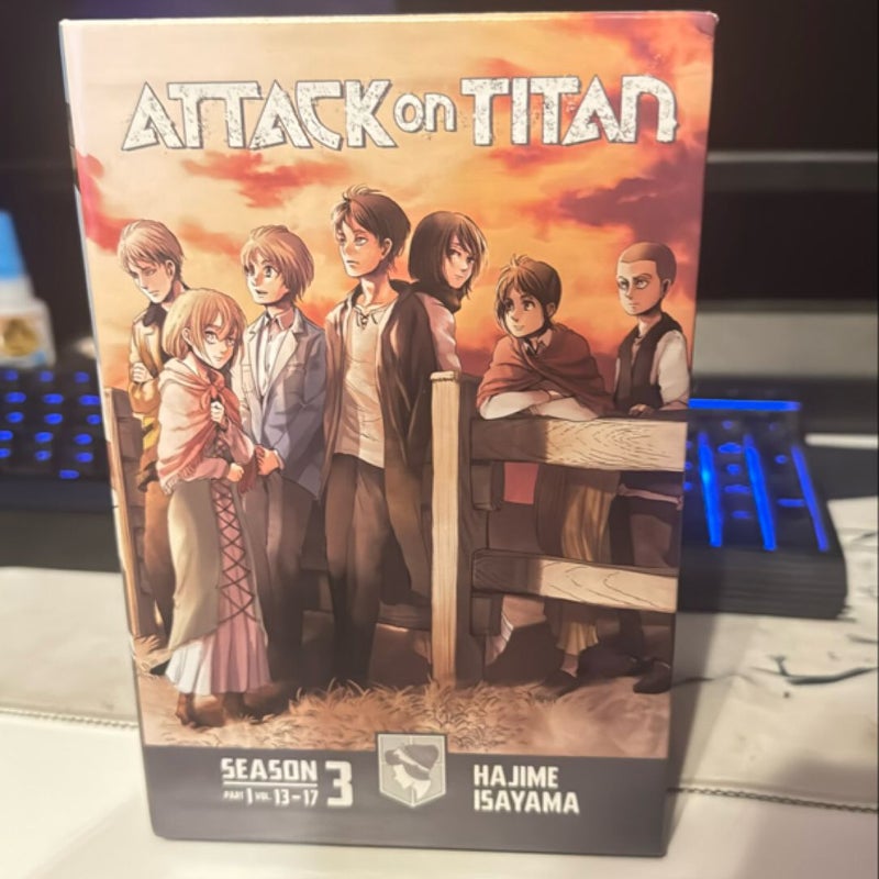 Attack on Titan Season 3 Part 1 Manga Box Set